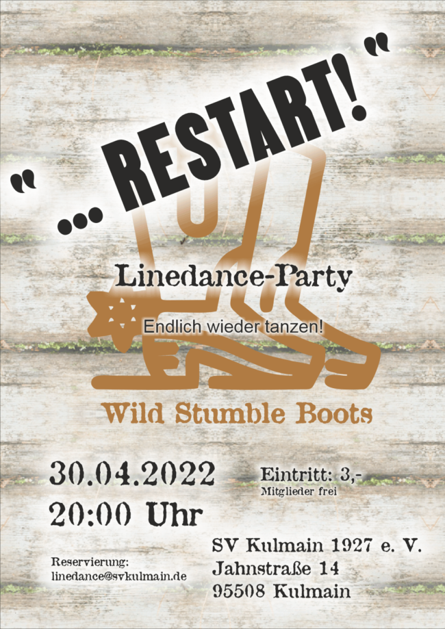 Linedance Pary Restart 30.04.2022
