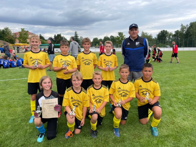 Turniersieg E‑Junioren Juli 2022